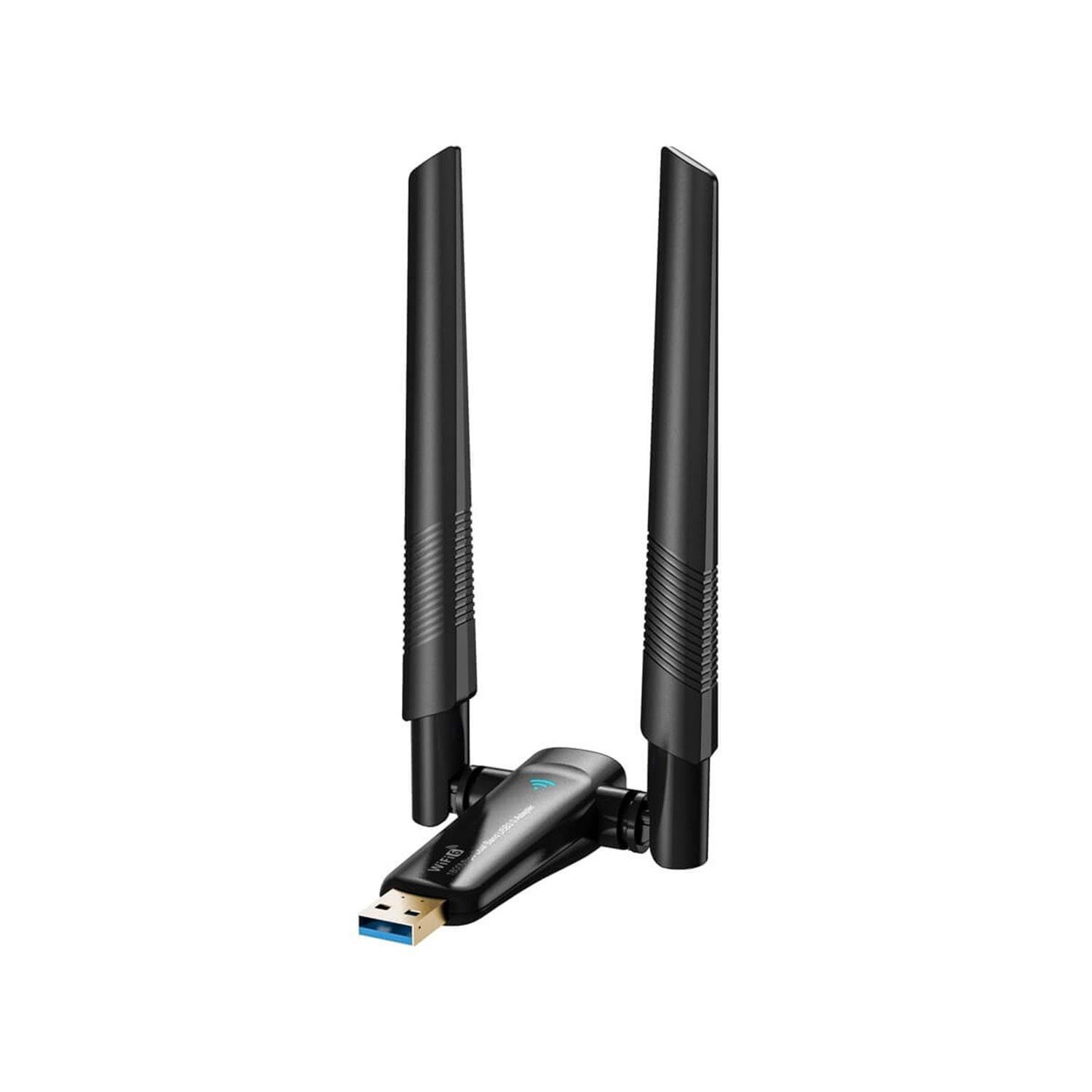 Адаптер бездротовий мережний дводіапазонний Pix-Link AX1800 LV-UAX04 Wi-Fi USB 2.4/5GHz Black (17961) - фото 1 Адаптер бездротовий мережний дводіапазонний Pix-Link AX1800 LV-UAX04 Wi-Fi USB 2.4/5GHz Black (17961) - фото 1