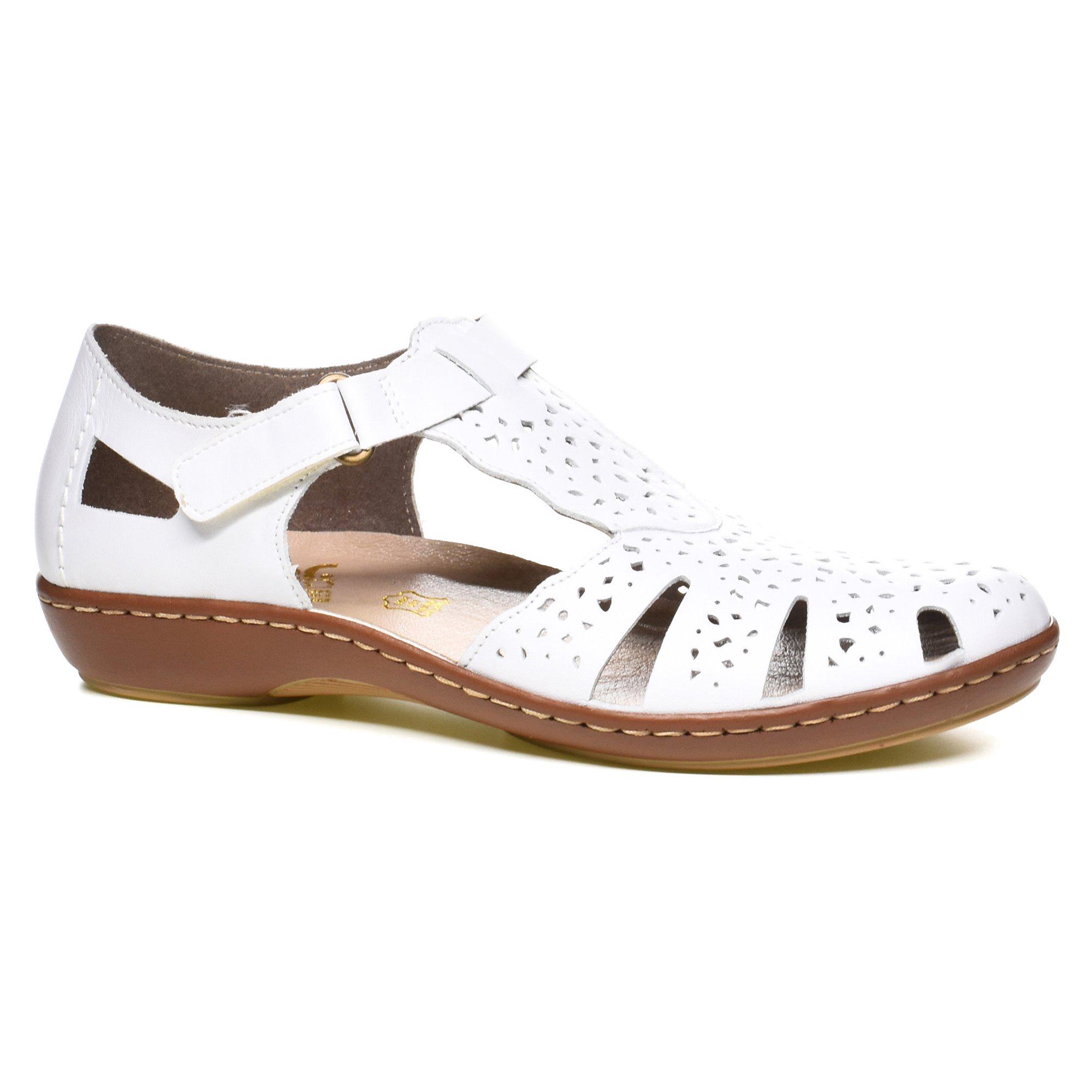 Туфли женские весенние Rieker р. 37 Белый (089198-37)