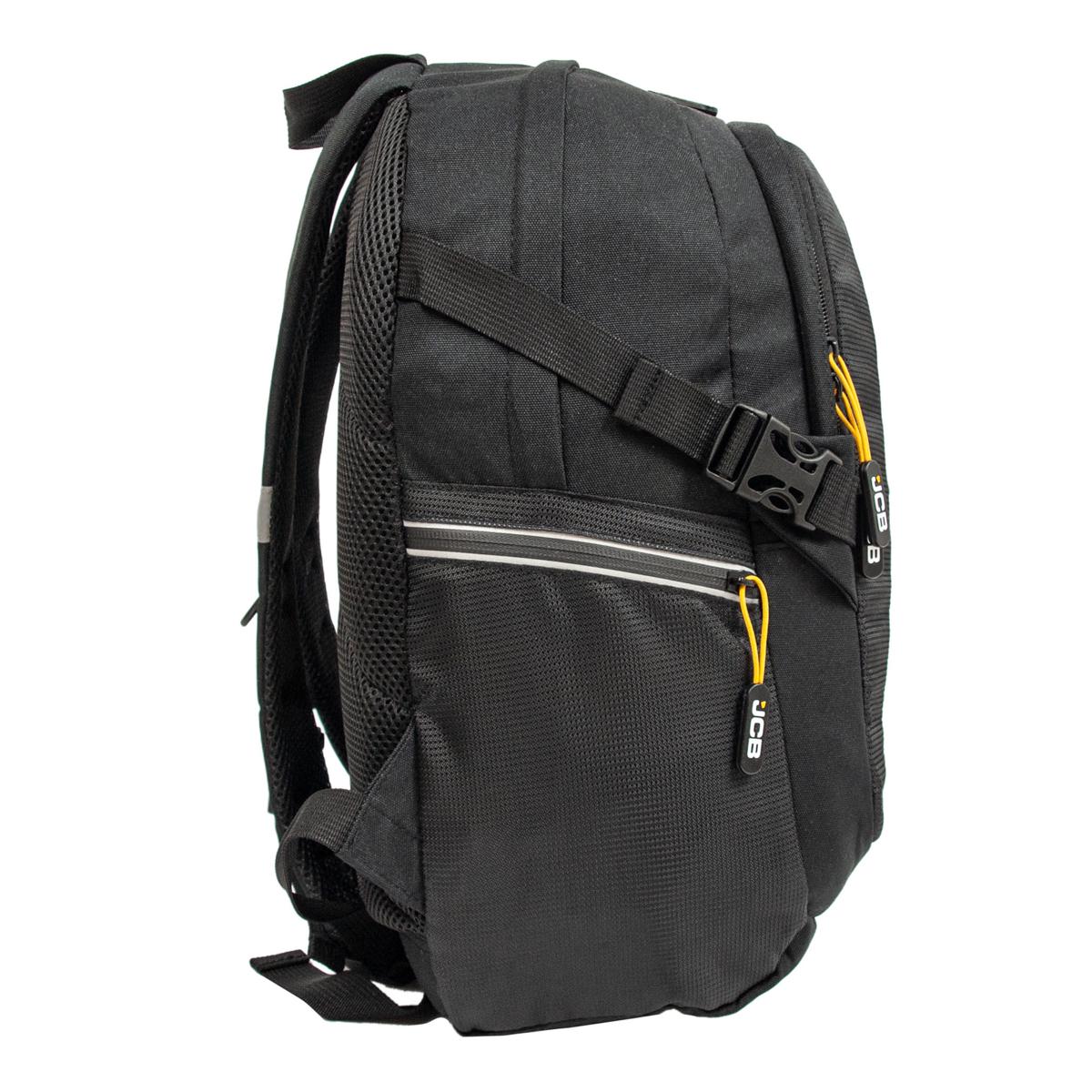 Городской рюкзак JCB BP66 Black/Yellow - фото 3