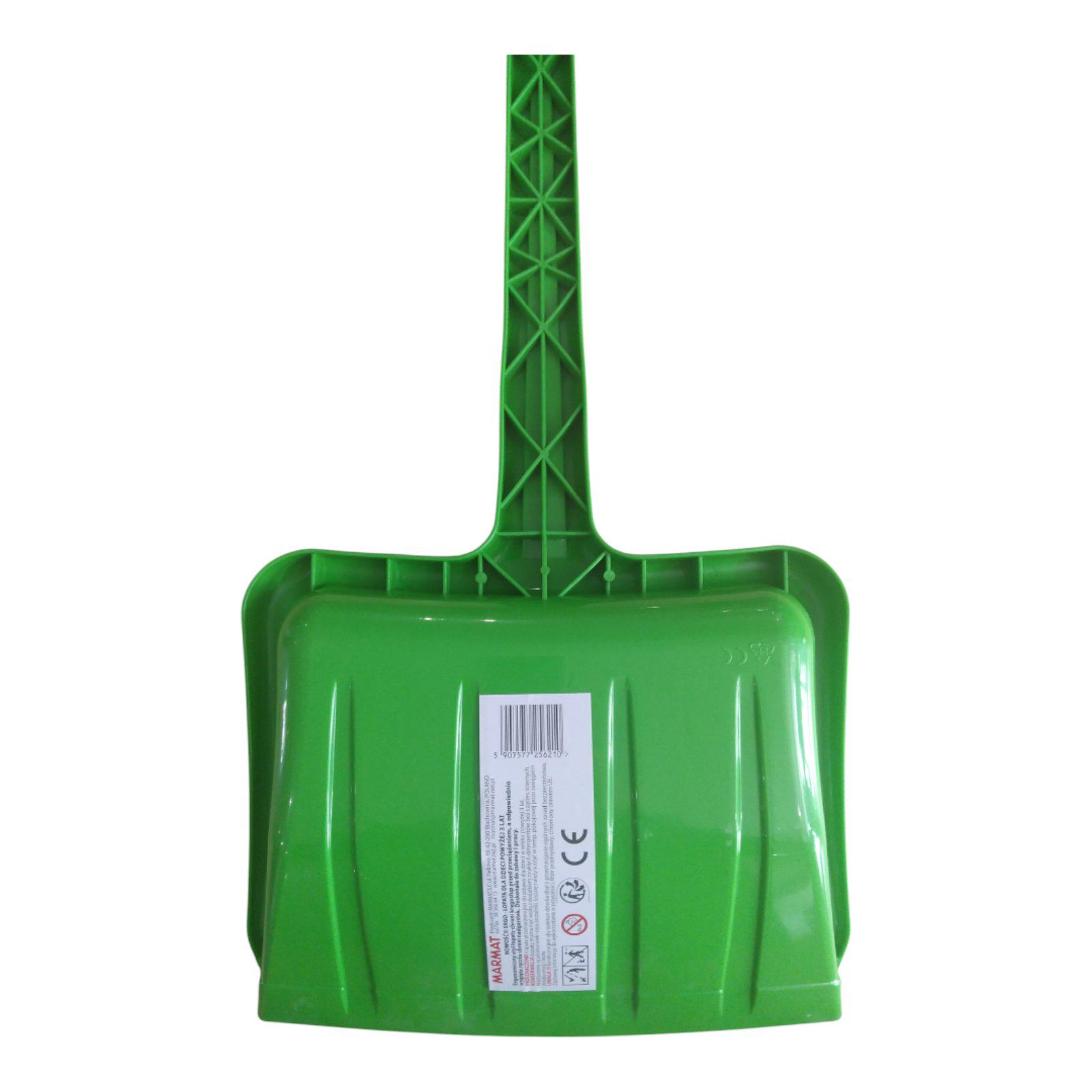 Лопата для снега детская Marmat Зеленый (11270) - фото 6 Лопата для снега детская Marmat Зеленый (11270) - фото 6