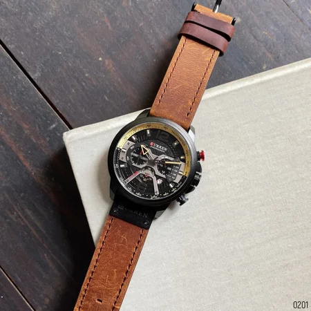 Наручний годинник Curren 8329 Black-Brown (2458) - фото 8 Наручний годинник Curren 8329 Black-Brown (2458) - фото 8