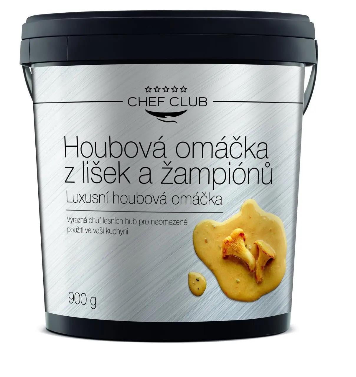 Соус грибной Chef Club Cantharellus & Champignons Paste Sauce с лисичками и шампиньонами 900 г (23554819)