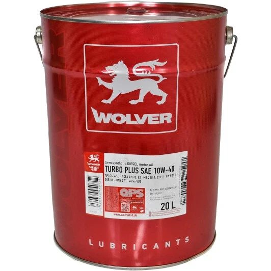 Моторное масло WOLVER SUPER TRAFFIC SAE 10W-40 20 л (13110)