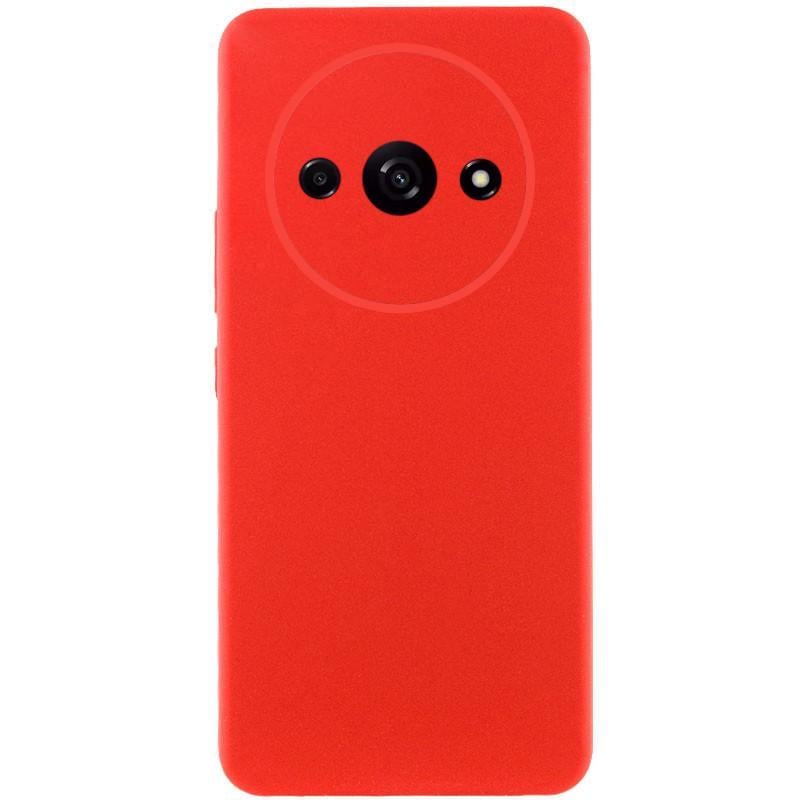 Противоударный Чехол Silicone Cover Lakshmi Full Camera (AAA) для Xiaomi Redmi A3 Red