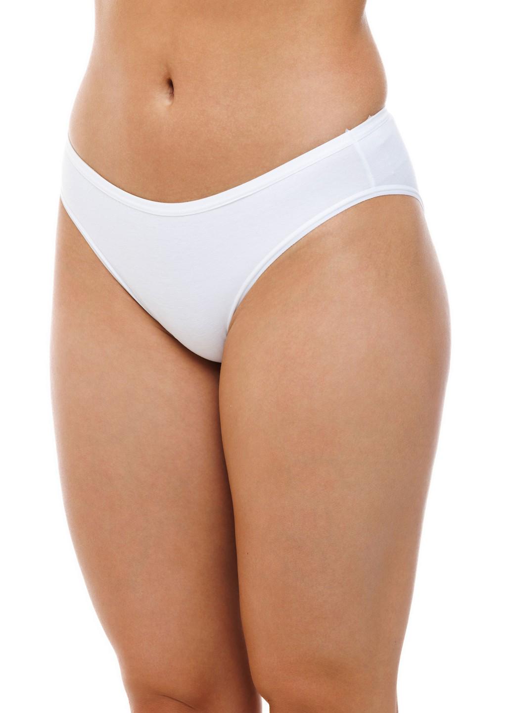 Трусы-слипы женские Наталюкс средняя посадка с бамбука S Белый (5127113200021)