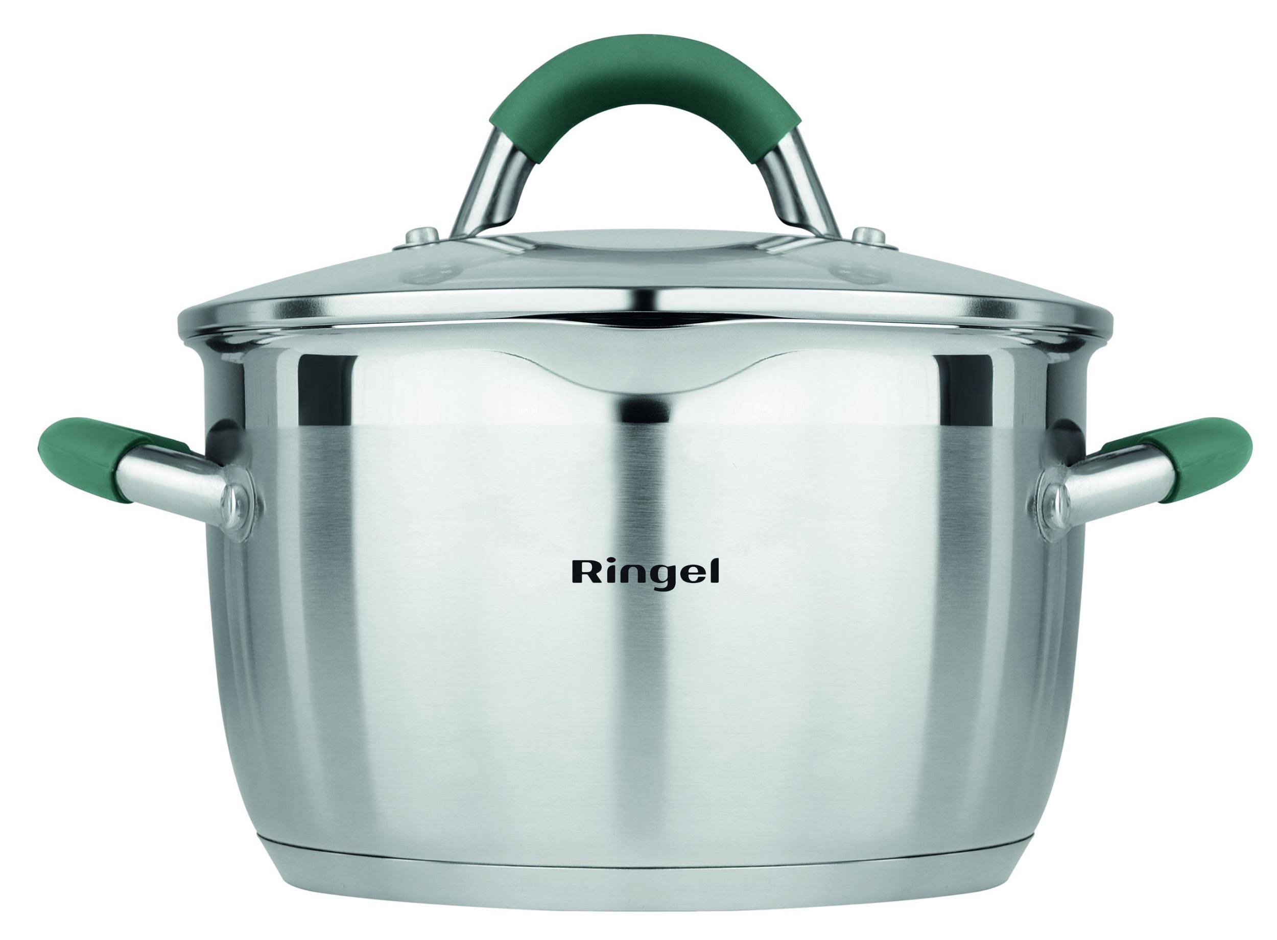 Кастрюля с крышкой RINGEL Expert 22 см 4,6 л (RG 2018-22)