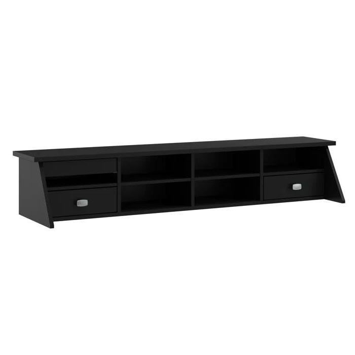 Полка-надстройка настольная из дерева Чавари венге (АКД-002112)