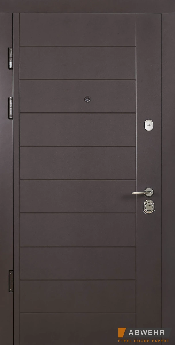 Входные двери Abwehr Palermo Classic левые 2050х960 мм RAL 8019