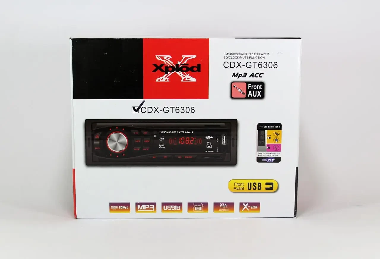 Автомагнітола JSD 306BT ISO з підтримкою MP3 (1906) - фото 2