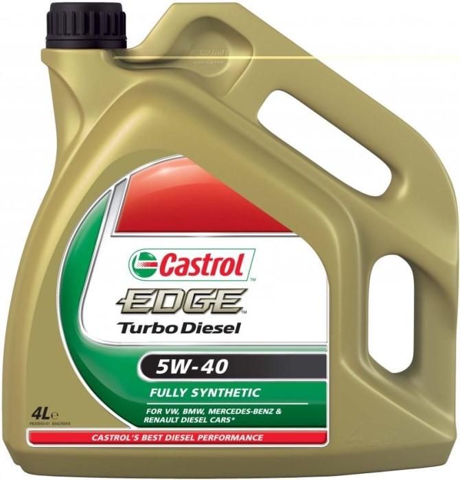 Моторное масло Castrol Edge Turbo Diesel 5W-40 4 л (1535B4)