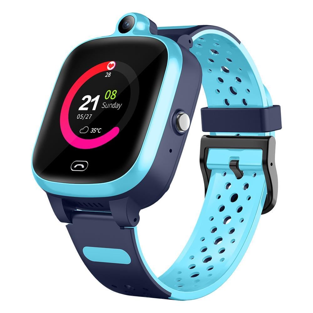 Смарт-часы детские Lemfo A72 GPS SOS звонками/видеосвязью Синий (35672056)