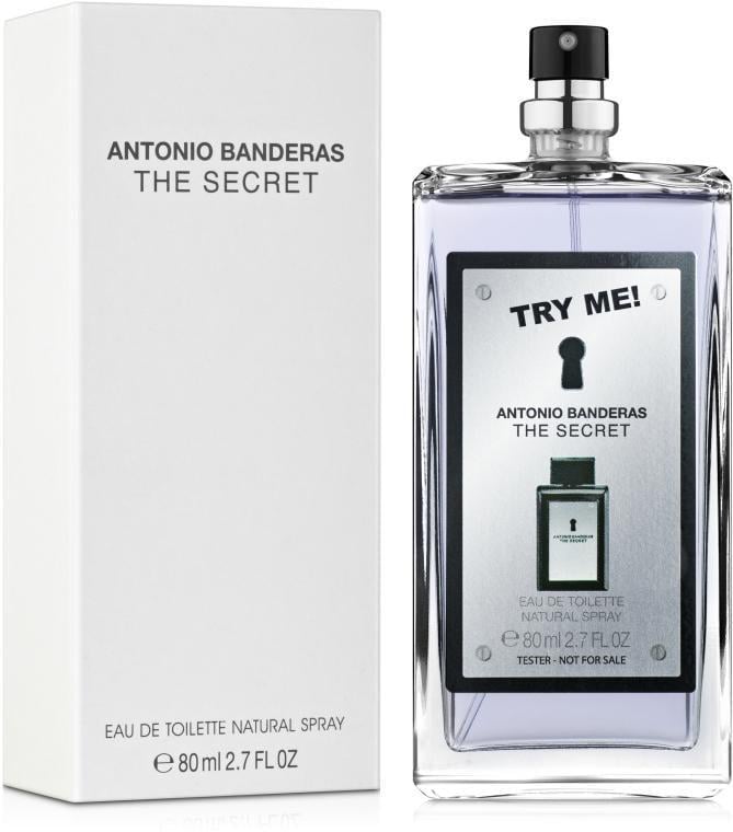 Туалетная вода для мужчин Antonio Banderas The Secret Try Me 80 мл тестер (375029)