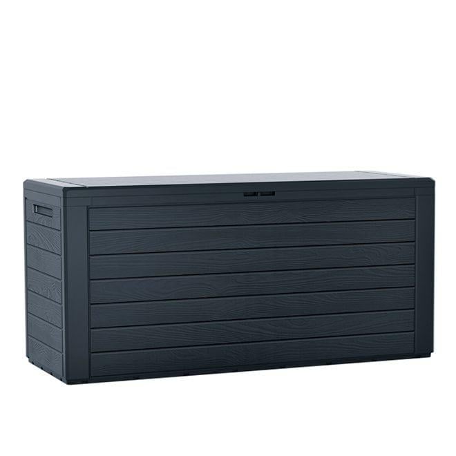 Садовый сундук Flora Woodebox 280 л Антрацит (92934)