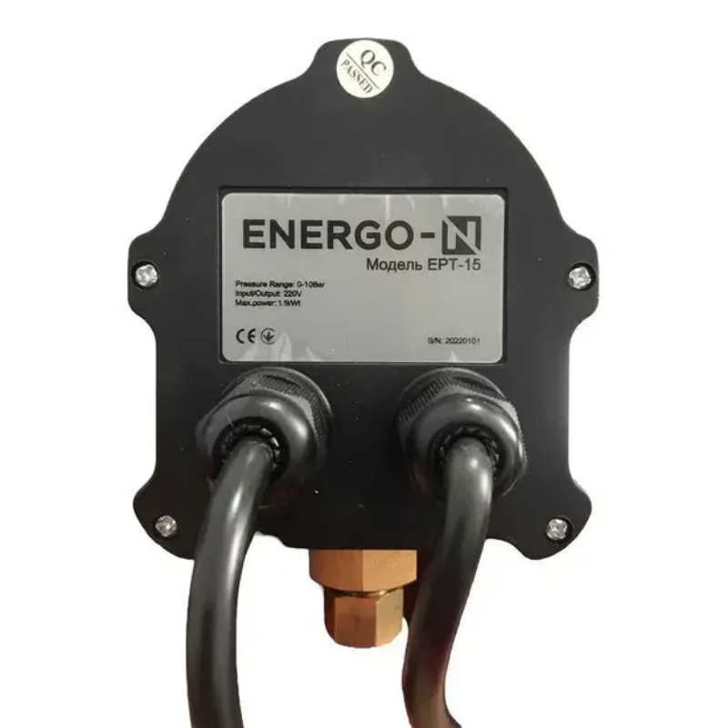 Реле тиску електронне із захистом сухого ходу ENERGO-N EPT-15 - фото 3