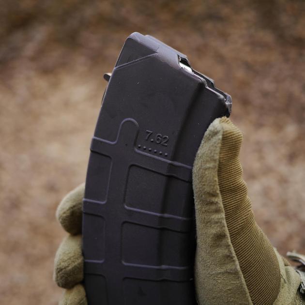 Магазин коробчатий Рожок АК/РПК/АКС/Сайга/МК/ВП АК на 30 набоїв калібр 7,62 Чорний (24100304) - фото 3 Магазин коробчатий Рожок АК/РПК/АКС/Сайга/МК/ВП АК на 30 набоїв калібр 7,62 Чорний (24100304) - фото 3
