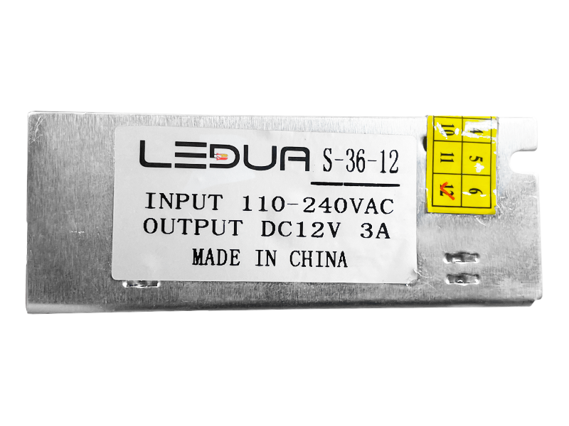 Блок живлення 36W IP20 3А 12V (9658) - фото 3 Блок живлення 36W IP20 3А 12V (9658) - фото 3