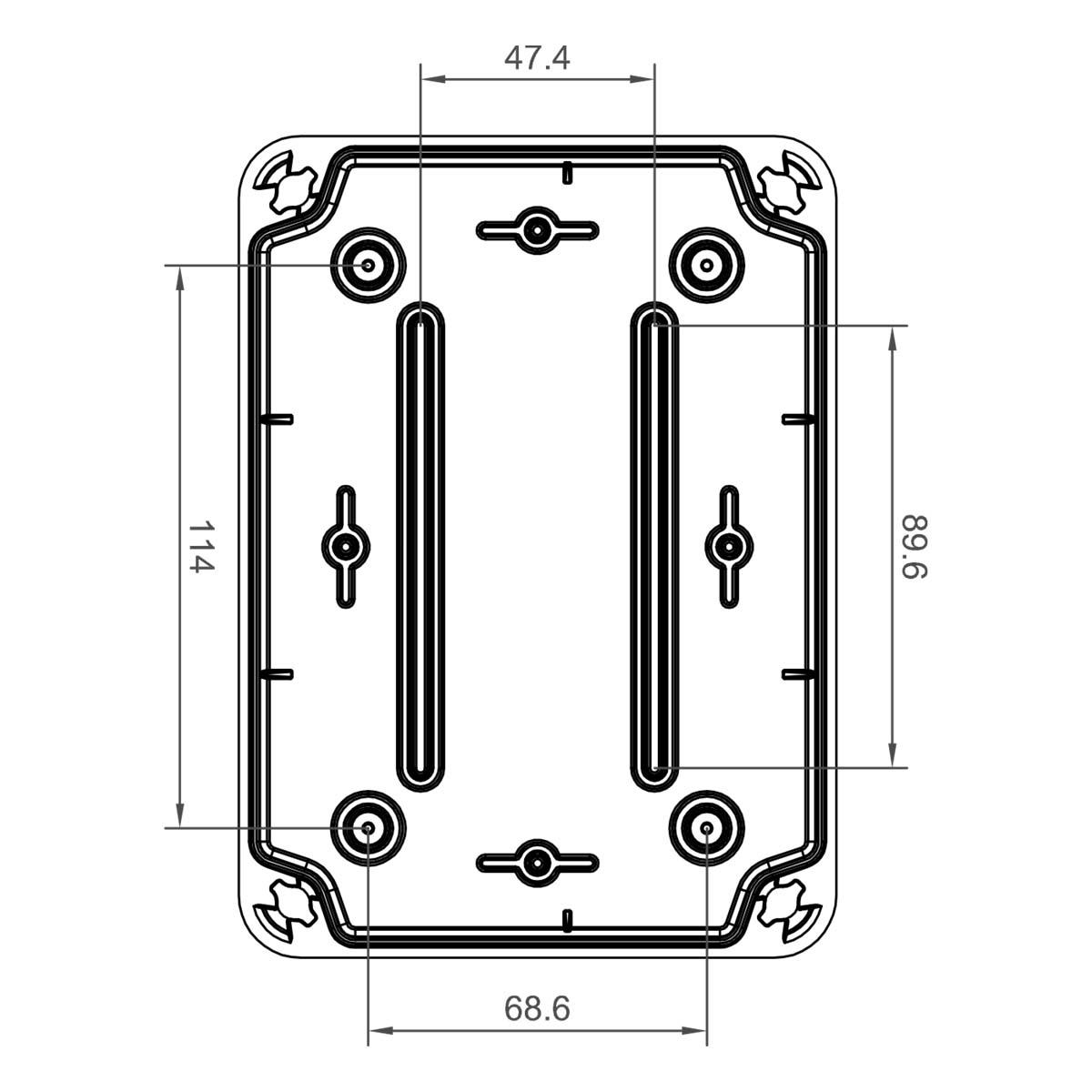 Клеммная коробка 121x166x80 , IP65-IP67, IDE (EL161) - фото 12