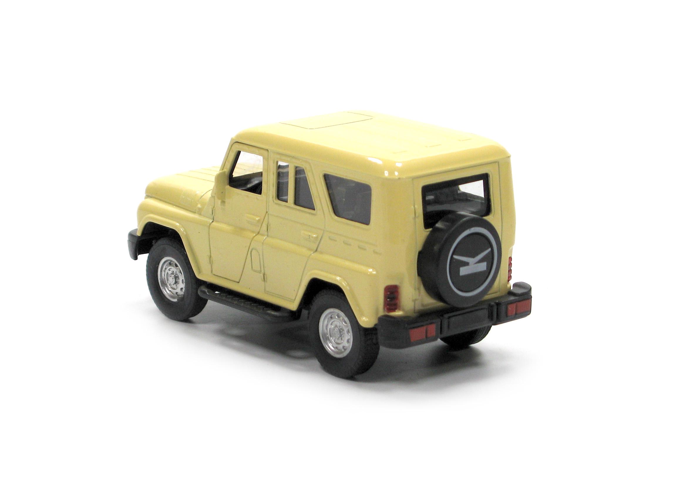 Модель металлическая Автопром Hunter 1:32-36 (3277 Beige) - фото 3 Модель металлическая Автопром Hunter 1:32-36 (3277 Beige) - фото 3