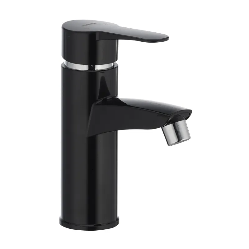 Смеситель для умывальника PLAMIX Sergio-001 без подводки Black (PM0030)