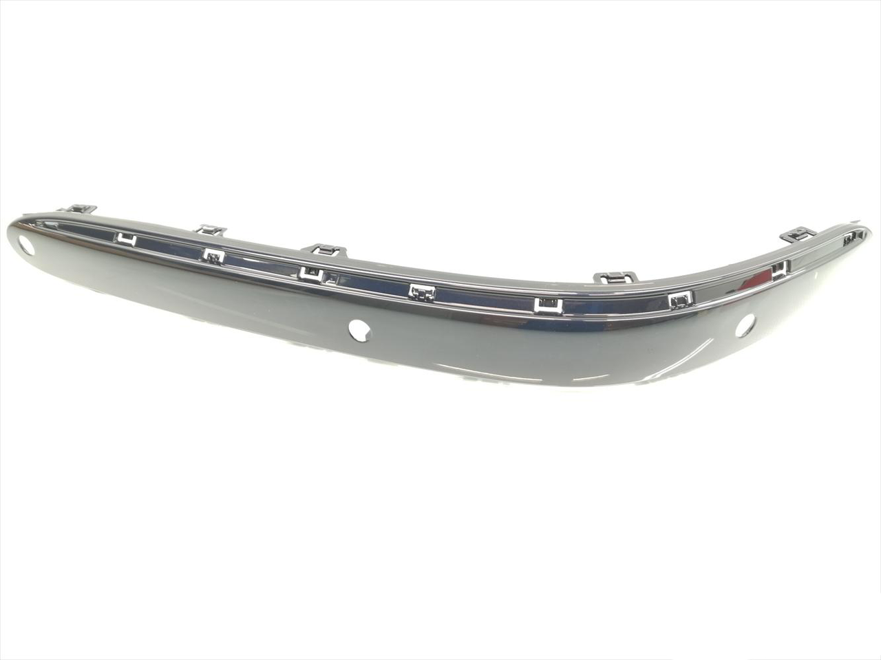 Молдинг переднього бампера AVTM Mercedes S-class W220 02-06 лівий з отворами (A2208851921 184603927)