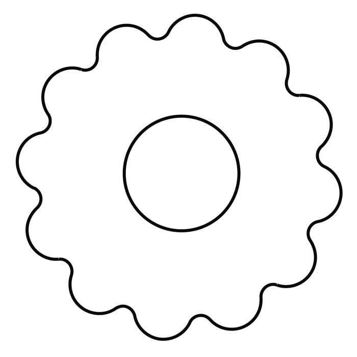 Формочка для печенья Kaiser Окошко металлическое 6 см (33972314)