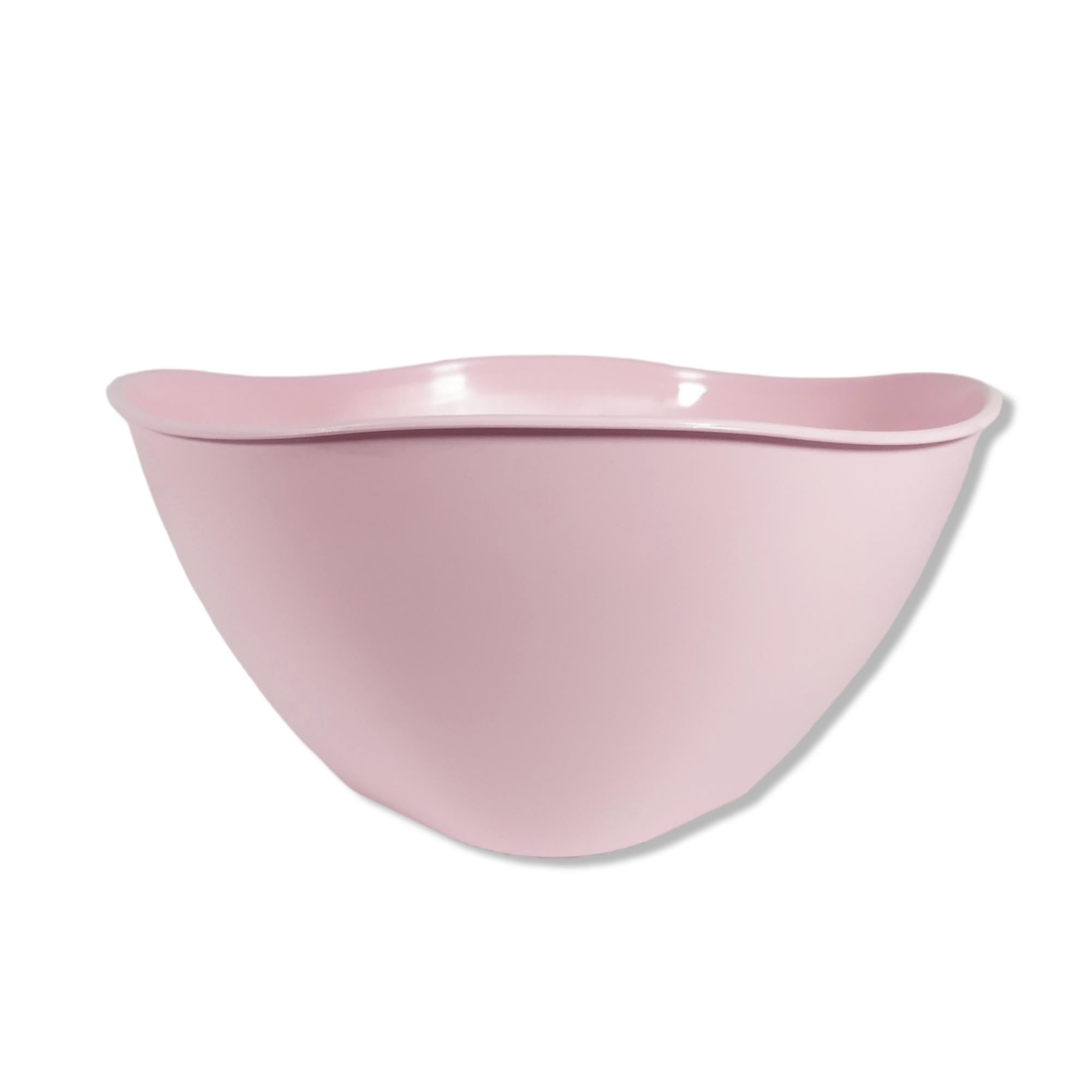 Миска-салатница Ekodeo Хвиля 5 л Розовый (23337321)