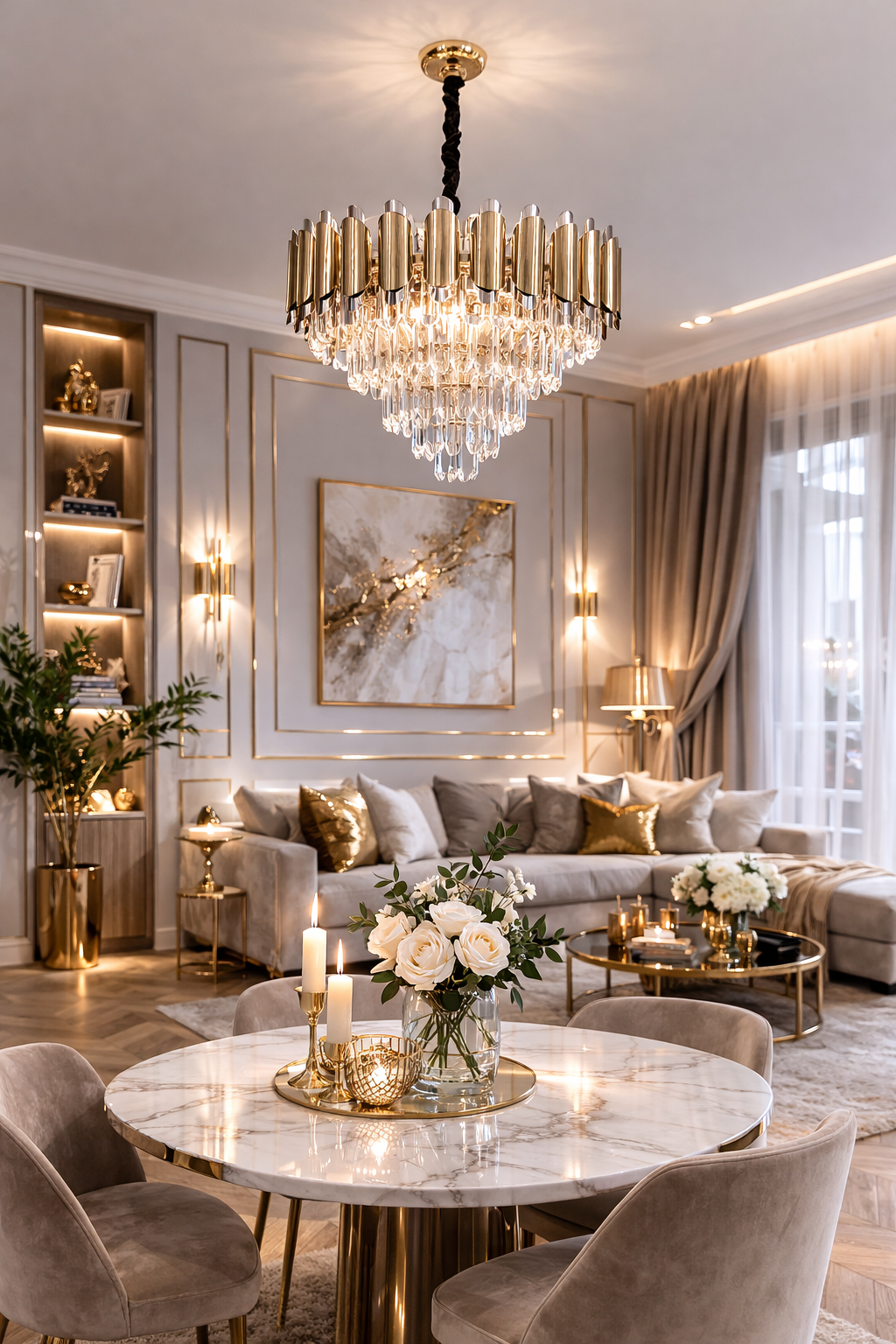 Люстра Galaxy Imperial Drop 12 ламп E14 220V без ламп в комплекте (20158/600) Люстра Galaxy Imperial Drop 12 ламп E14 220V без ламп в комплекте (20158/600)