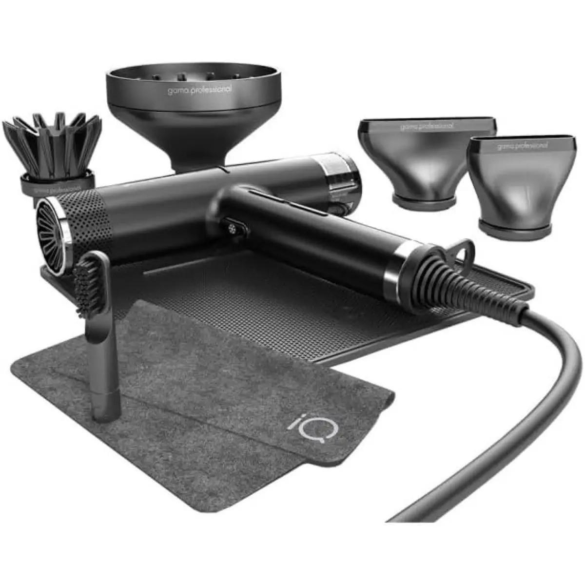 Фен Ga.Ma iQ3 Perfetto Oxy Active 1600 Вт Black (PH6080.BK) - фото 3