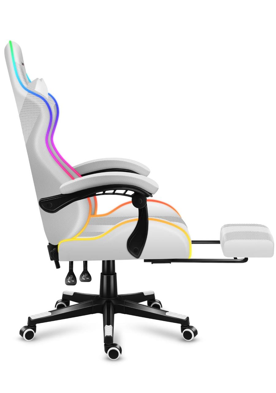 Крісло комп'ютерне Huzaro Force 4.7 RGB White (Force 4.7 RGB White) - фото 4