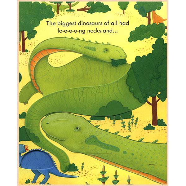 Книга Usborne "Peep Inside Dinosaurs" Anna Milbourne (ISBN:9781409582038) - фото 4