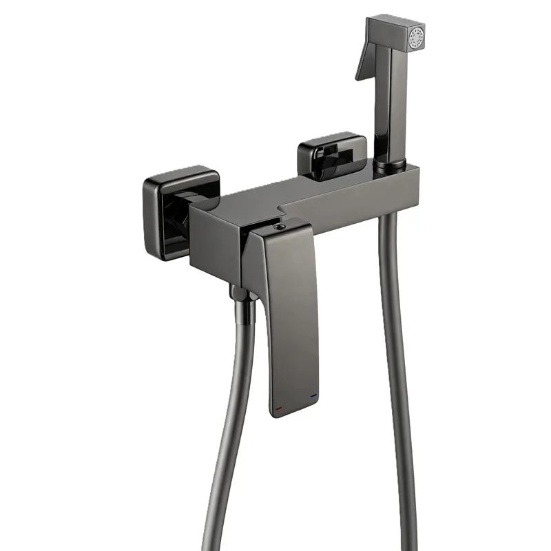 Смеситель для гигиенического душа KOER KB-24037-07 Графит (KR6006)