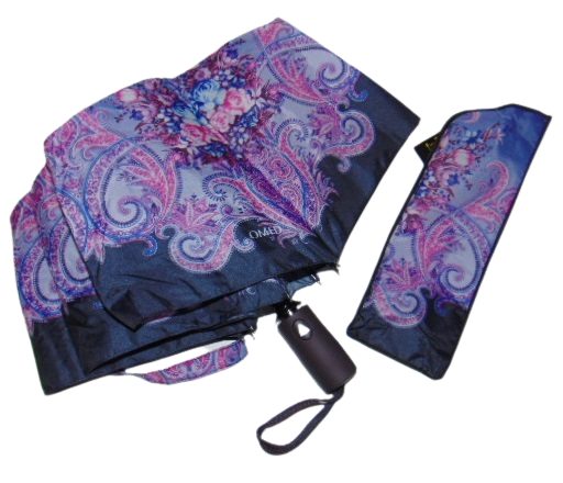 Зонт полуавтомат Mario 425-1 антиветер Синий/Розовый (1651219289)