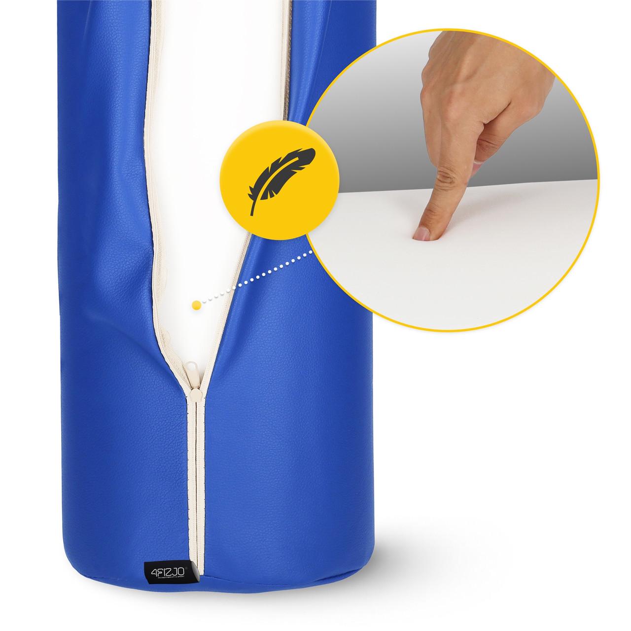 Валик для реабилитации и массажа 4fizjo 60х20 см Blue (P-5905973402989) - фото 2 Валик для реабилитации и массажа 4fizjo 60х20 см Blue (P-5905973402989) - фото 2