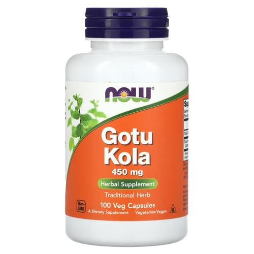 Готу Кола NOW Gotu Kola 450 мг 100 капс. (NOW-04700)