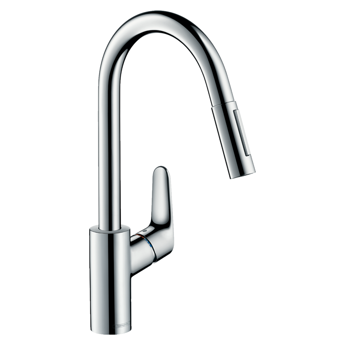 Смеситель кухонный Hansgrohe Focus с накидной гайкой 1/2" Хром (31815000)