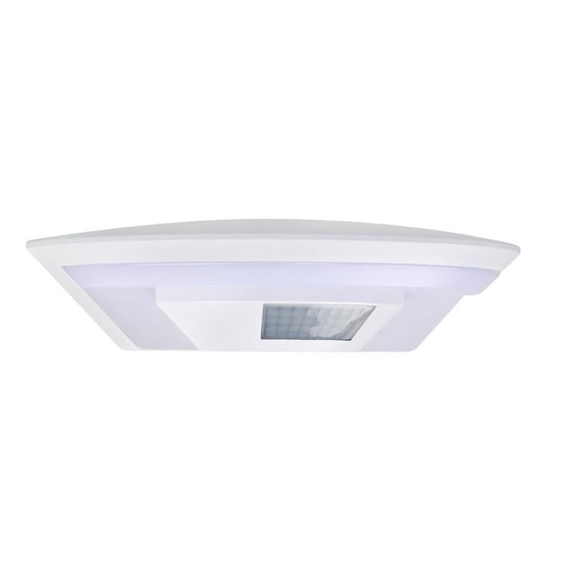 Светильник HOROZ ELECTRIC фасадный SMD LED MAGMA-15 W с датчиком движения Белый (076-090-0015-020)