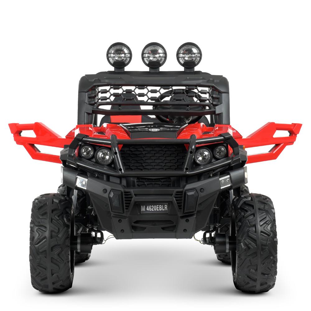 Электромобиль детский внедорожник 4WD Bambi M 4620EBLR Красный - фото 3