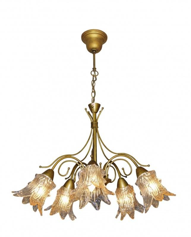 Люстра подвесная Brille BR-913S/5 флористика