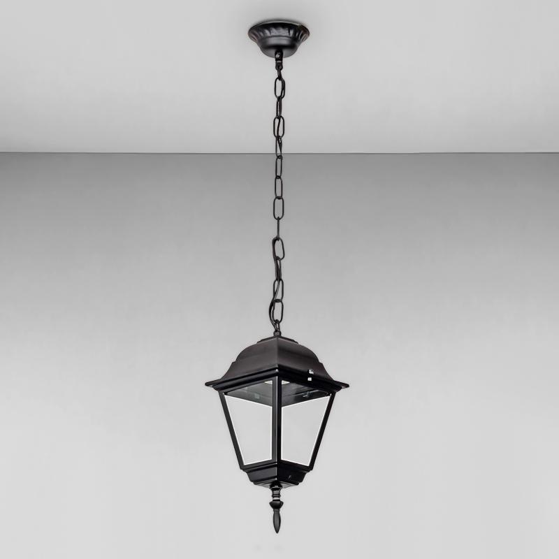 Уличный подвесной светильник Light House BS-18257H Small Diffanny 300х150 мм E27 Черный