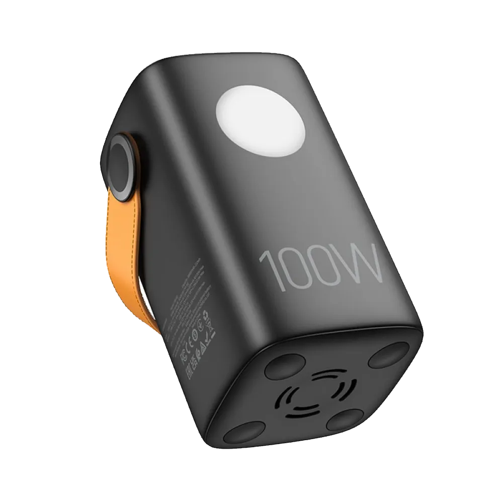 Повербанк Hoco DB160 Astrum 100 Вт 60000 mah PD с led лампой Черный