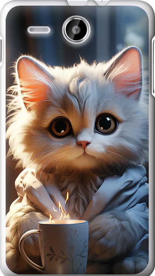 Чехол на Lenovo A529 White cat (5646u-200-42517)