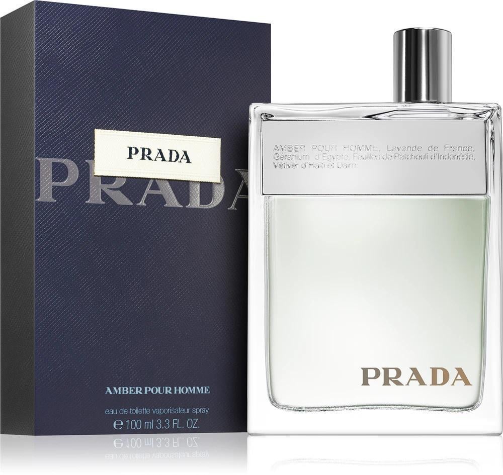 Туалетная вода для мужчин PRADA Amber Pour Homme 100 мл (383172)