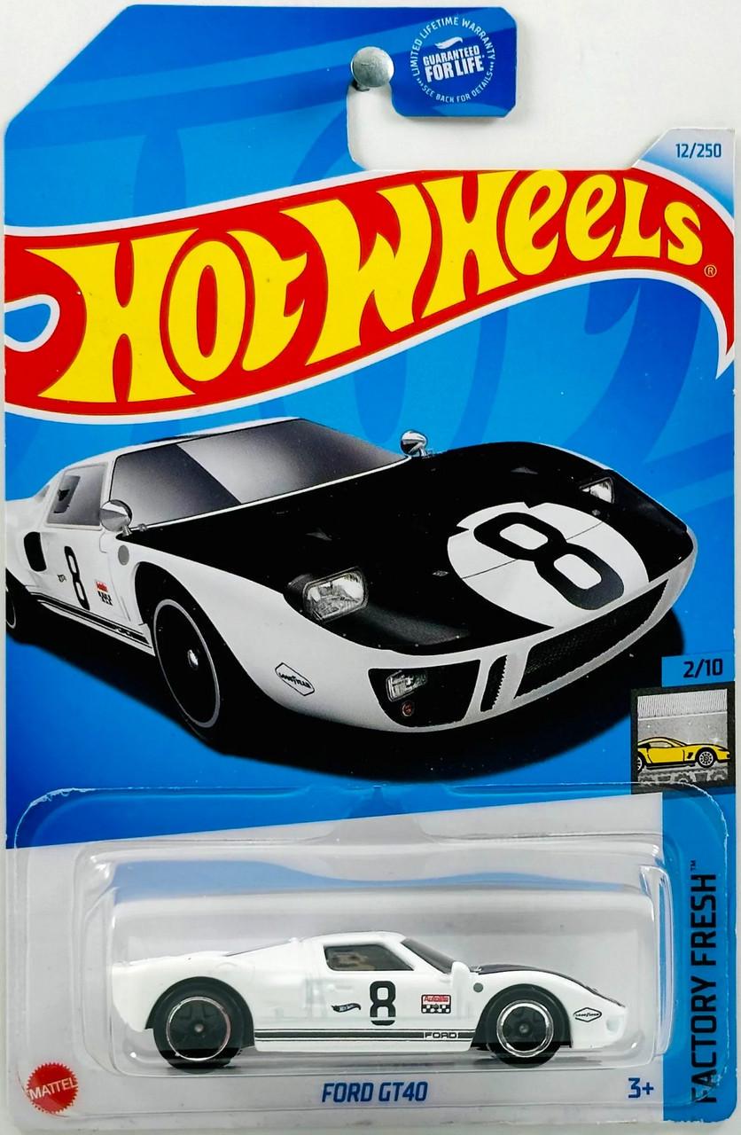 Игрушечная машинка Hot Wheels Ford GT40 2024 Factory Fresh №012 (HTC51)