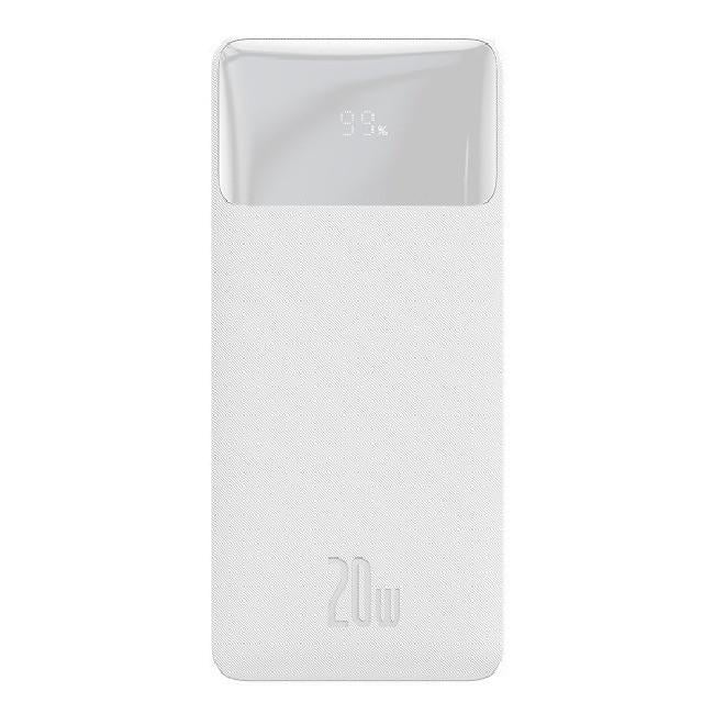 Повербанк BASEUS Bipow PPDML-M02 20 Вт 2 USB 20000 мА-год White (019198)