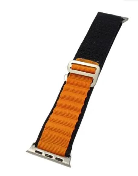 Ремешок для часов Alpine Loop для Apple Watch 38/40/41 мм Orange/Black