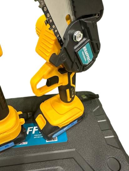 Пилка міні акумуляторназ секатором Kraffec KT/BCD-360I 48V 6 Ач (37737) - фото 2 Пилка міні акумуляторназ секатором Kraffec KT/BCD-360I 48V 6 Ач (37737) - фото 2