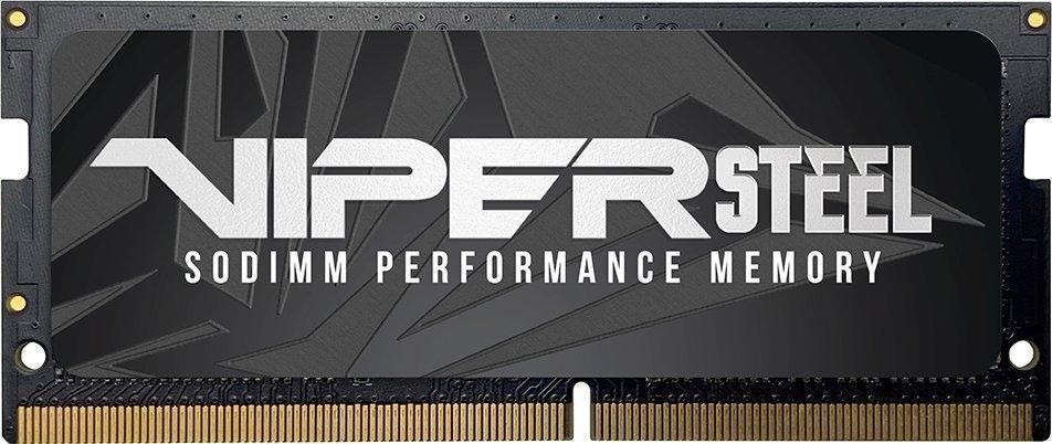 Оперативна пам'ять для ноутбуків Patriot Viper Steel SODIMM DDR4 32 GB 3200 MHz (PVS432G320C8S)