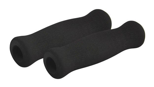 Ручки руля Longus WAVE foam 130 мм Черный (38233)