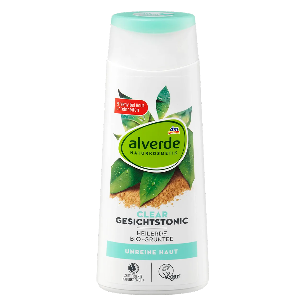 Тоник Alverde очищающий Naturkosmetik с органической грязью и зеленым чаем 200 мл (EPI-15102025-143)