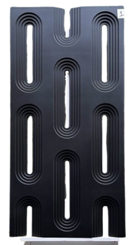 3D-панель Триумфальная арка 1200х600х30 мм Графитовый (2386546301)